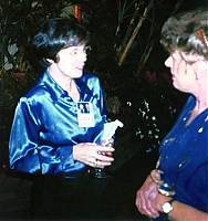 Carole Birkill with BOH manager Judith Christian