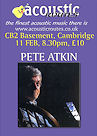 Acoustic Routes, Cambridge, February 2012