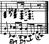 View sample page Sample of handwritten score